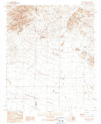 Weldon Hill Arizona Historical topographic map, 1:24000 scale, 7.5 X 7.5 Minute, Year 1990