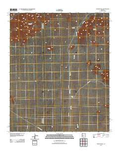 Weldon Hill Arizona Historical topographic map, 1:24000 scale, 7.5 X 7.5 Minute, Year 2011
