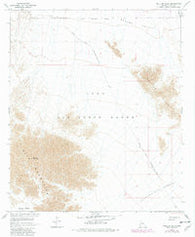Wellton Hills Arizona Historical topographic map, 1:24000 scale, 7.5 X 7.5 Minute, Year 1965