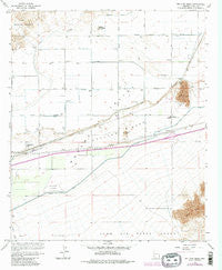 Wellton Mesa Arizona Historical topographic map, 1:24000 scale, 7.5 X 7.5 Minute, Year 1965