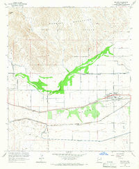 Wellton Arizona Historical topographic map, 1:24000 scale, 7.5 X 7.5 Minute, Year 1965