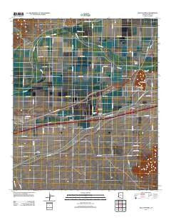 Wellton Mesa Arizona Historical topographic map, 1:24000 scale, 7.5 X 7.5 Minute, Year 2011