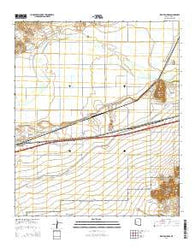 Wellton Mesa Arizona Current topographic map, 1:24000 scale, 7.5 X 7.5 Minute, Year 2014