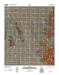 Wellton SE Arizona Historical topographic map, 1:24000 scale, 7.5 X 7.5 Minute, Year 2011