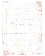 West of Growler Peak Arizona Historical topographic map, 1:24000 scale, 7.5 X 7.5 Minute, Year 1990
