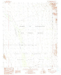 West of Growler Peak Arizona Historical topographic map, 1:24000 scale, 7.5 X 7.5 Minute, Year 1990