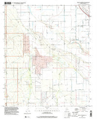 West of Marana Arizona Historical topographic map, 1:24000 scale, 7.5 X 7.5 Minute, Year 1996
