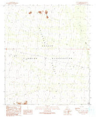 West of Pisinimo Arizona Historical topographic map, 1:24000 scale, 7.5 X 7.5 Minute, Year 1990