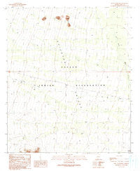 West of Pisinimo Arizona Historical topographic map, 1:24000 scale, 7.5 X 7.5 Minute, Year 1990