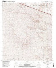 West of Quitobaquito Springs Arizona Historical topographic map, 1:24000 scale, 7.5 X 7.5 Minute, Year 1996