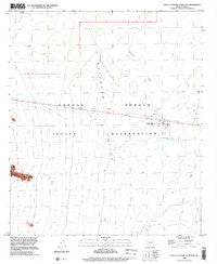 West of Wahak Hotrontk Arizona Historical topographic map, 1:24000 scale, 7.5 X 7.5 Minute, Year 1996