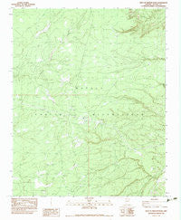 West of Window Rock Arizona Historical topographic map, 1:24000 scale, 7.5 X 7.5 Minute, Year 1983
