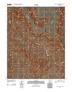 West Canyon Creek Arizona Historical topographic map, 1:24000 scale, 7.5 X 7.5 Minute, Year 2011