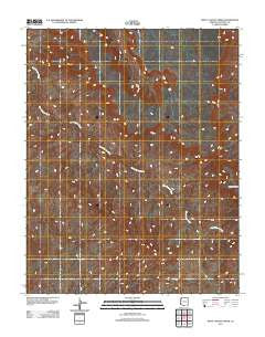 West Canyon Creek Arizona Historical topographic map, 1:24000 scale, 7.5 X 7.5 Minute, Year 2011