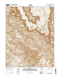 West Canyon Creek Arizona Current topographic map, 1:24000 scale, 7.5 X 7.5 Minute, Year 2014