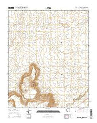 West Sunset Mountain Arizona Current topographic map, 1:24000 scale, 7.5 X 7.5 Minute, Year 2014