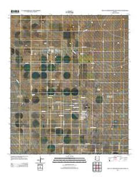 West of Greasewood Mountain Arizona Historical topographic map, 1:24000 scale, 7.5 X 7.5 Minute, Year 2011