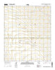 West of Greasewood Mountain Arizona Current topographic map, 1:24000 scale, 7.5 X 7.5 Minute, Year 2014