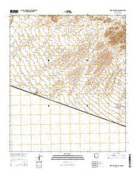 West of Lukeville Arizona Current topographic map, 1:24000 scale, 7.5 X 7.5 Minute, Year 2014