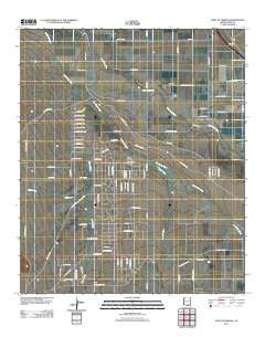 West of Marana Arizona Historical topographic map, 1:24000 scale, 7.5 X 7.5 Minute, Year 2011