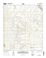West of Marana Arizona Current topographic map, 1:24000 scale, 7.5 X 7.5 Minute, Year 2014
