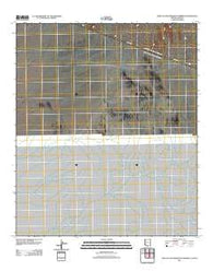 West of Quitobaquito Springs Arizona Historical topographic map, 1:24000 scale, 7.5 X 7.5 Minute, Year 2011