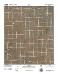 West of Vopoki Ridge Arizona Historical topographic map, 1:24000 scale, 7.5 X 7.5 Minute, Year 2011