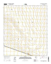 West of Vopoki Ridge Arizona Current topographic map, 1:24000 scale, 7.5 X 7.5 Minute, Year 2014