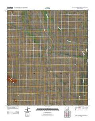 West of Wahak Hotrontk Arizona Historical topographic map, 1:24000 scale, 7.5 X 7.5 Minute, Year 2011