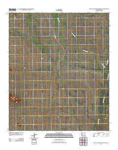 West of Wahak Hotrontk Arizona Historical topographic map, 1:24000 scale, 7.5 X 7.5 Minute, Year 2011