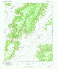 Whippoorwill Spring Arizona Historical topographic map, 1:24000 scale, 7.5 X 7.5 Minute, Year 1967