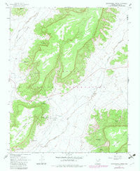 Whippoorwill Spring Arizona Historical topographic map, 1:24000 scale, 7.5 X 7.5 Minute, Year 1967