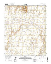 Whirlwind Rock Arizona Current topographic map, 1:24000 scale, 7.5 X 7.5 Minute, Year 2014
