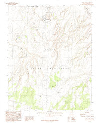 White Dome Arizona Historical topographic map, 1:24000 scale, 7.5 X 7.5 Minute, Year 1985