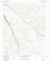 White Hill Arizona Historical topographic map, 1:24000 scale, 7.5 X 7.5 Minute, Year 1982