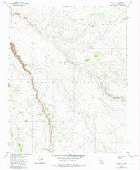 White Hill Arizona Historical topographic map, 1:24000 scale, 7.5 X 7.5 Minute, Year 1982