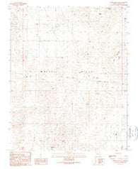 White Hills East Arizona Historical topographic map, 1:24000 scale, 7.5 X 7.5 Minute, Year 1989