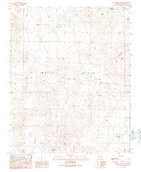 White Hills East Arizona Historical topographic map, 1:24000 scale, 7.5 X 7.5 Minute, Year 1989