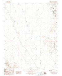 White Hills West Arizona Historical topographic map, 1:24000 scale, 7.5 X 7.5 Minute, Year 1989
