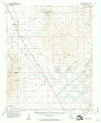 White Hills Arizona Historical topographic map, 1:62500 scale, 15 X 15 Minute, Year 1960