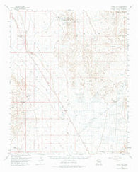 White Hills Arizona Historical topographic map, 1:62500 scale, 15 X 15 Minute, Year 1960