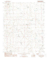White Pockets Arizona Historical topographic map, 1:24000 scale, 7.5 X 7.5 Minute, Year 1988