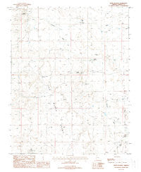 White Pockets Arizona Historical topographic map, 1:24000 scale, 7.5 X 7.5 Minute, Year 1988