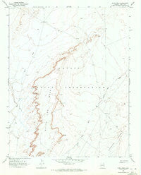 White Point Arizona Historical topographic map, 1:24000 scale, 7.5 X 7.5 Minute, Year 1968