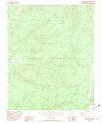 White Rock Wash Arizona Historical topographic map, 1:24000 scale, 7.5 X 7.5 Minute, Year 1983