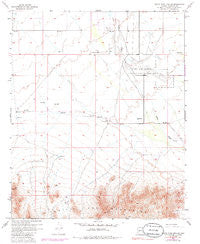 White Tank Mts NE Arizona Historical topographic map, 1:24000 scale, 7.5 X 7.5 Minute, Year 1957