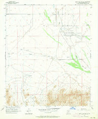 White Tank Mts. NE Arizona Historical topographic map, 1:24000 scale, 7.5 X 7.5 Minute, Year 1957