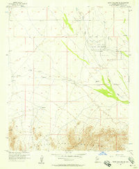 White Tank Mts. NE Arizona Historical topographic map, 1:24000 scale, 7.5 X 7.5 Minute, Year 1957