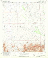 White Tank Mts. NE Arizona Historical topographic map, 1:24000 scale, 7.5 X 7.5 Minute, Year 1957