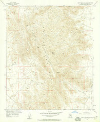 White Tank Mts. SE Arizona Historical topographic map, 1:24000 scale, 7.5 X 7.5 Minute, Year 1957